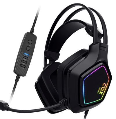 SCARLET 가상 7.1 RGB 진동 노이즈캔슬링 마이크 게이밍 헤드셋