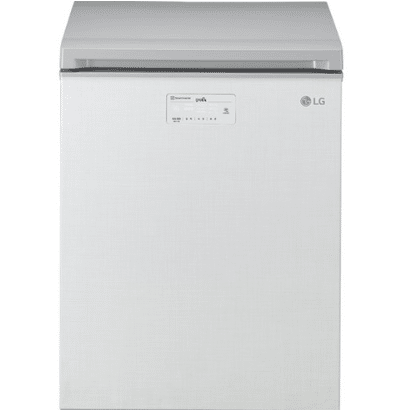 LG전자의 김치톡톡 뚜껑형 다용도 김치 냉장고 128L